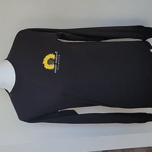 SIMPLY SOUTHERN "BLESSED GRANDMA" SUNFLOWER SHIRT.....SMALL